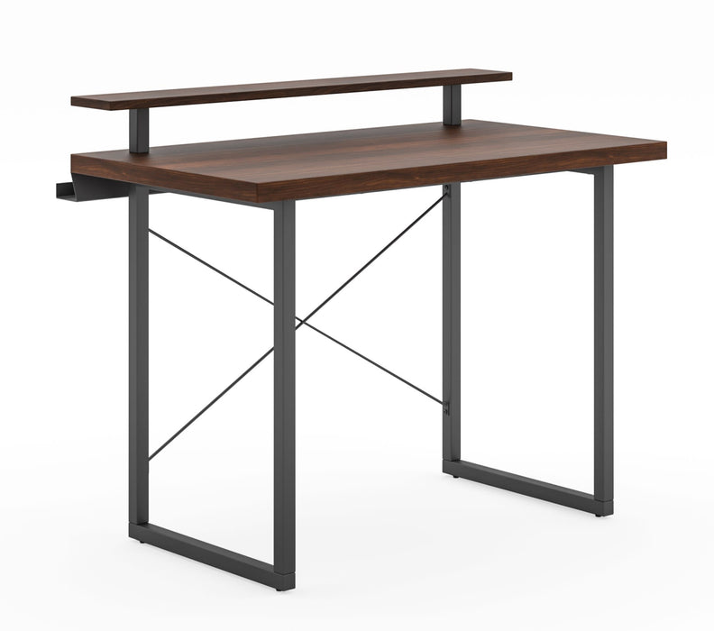 Merge Desk with Monitor Stand