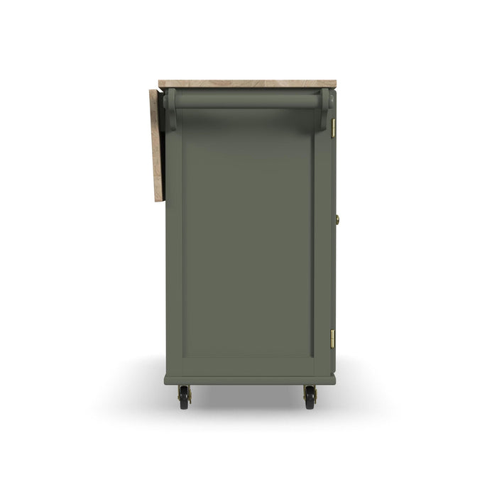 Dolly Madison Drop Leaf Kitchen Cart