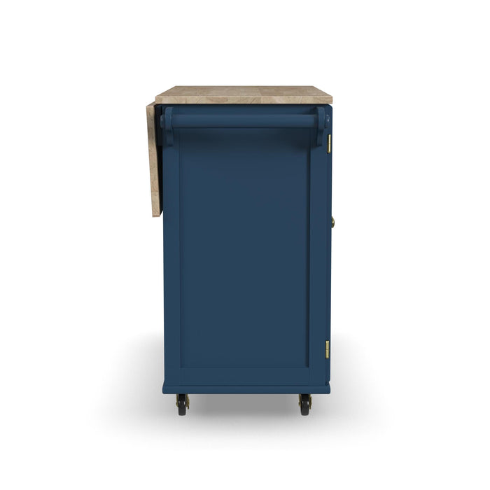 Dolly Madison Drop Leaf Kitchen Cart