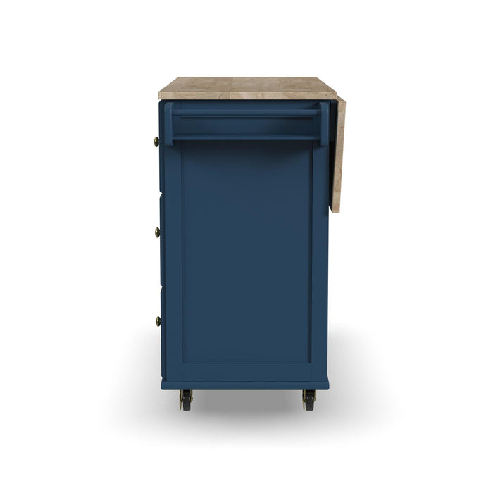 Dolly Madison Drop Leaf Kitchen Cart