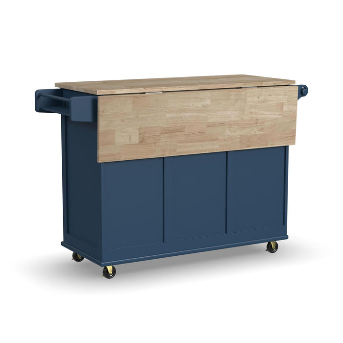 Dolly Madison Drop Leaf Kitchen Cart
