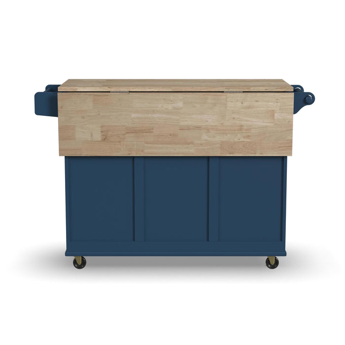 Dolly Madison Drop Leaf Kitchen Cart