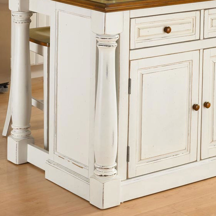 Monarch Kitchen Island Set