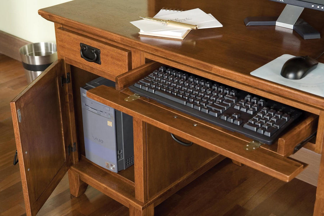 Arts & Crafts Pedestal Desk