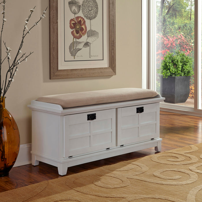 Arts & Crafts Storage Bench
