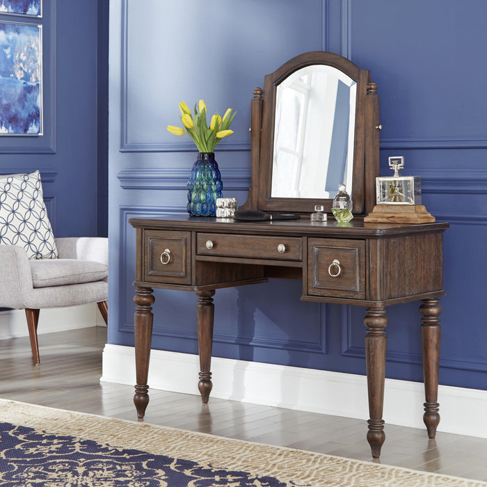 Southport Brown Vanity with Mirror