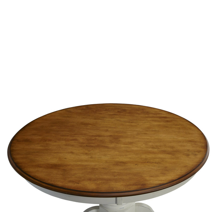 French Countryside Pedestal Dining Table