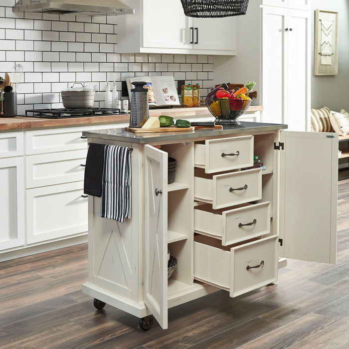Seaside Lodge Kitchen Cart