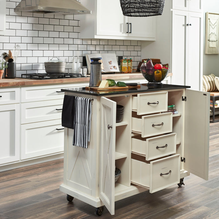 Seaside Lodge Kitchen Cart