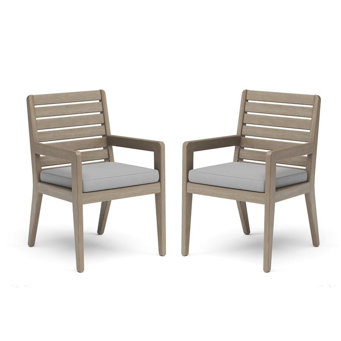Sustain Outdoor Dining Armchair Pair