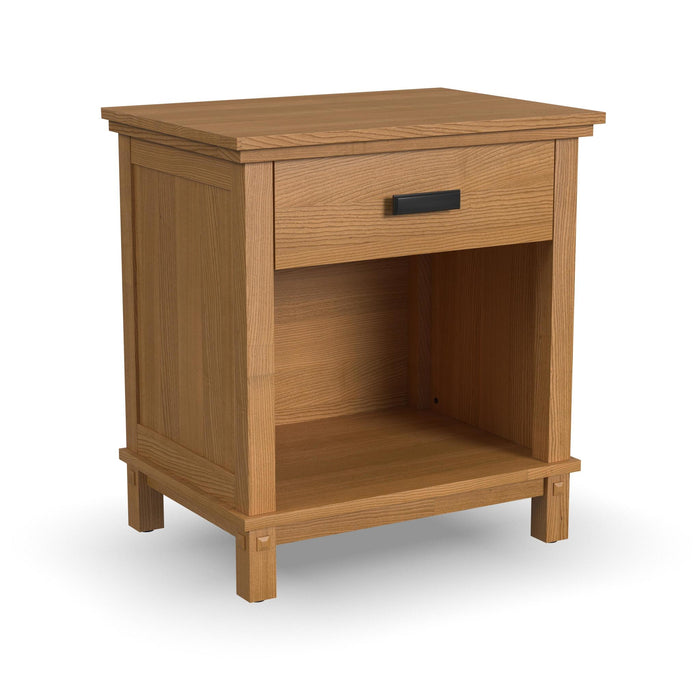 Oak Park Queen Bed and Nightstand