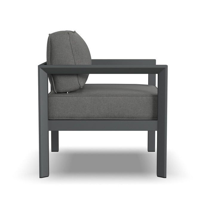 Grayton Outdoor Aluminum Lounge Chair