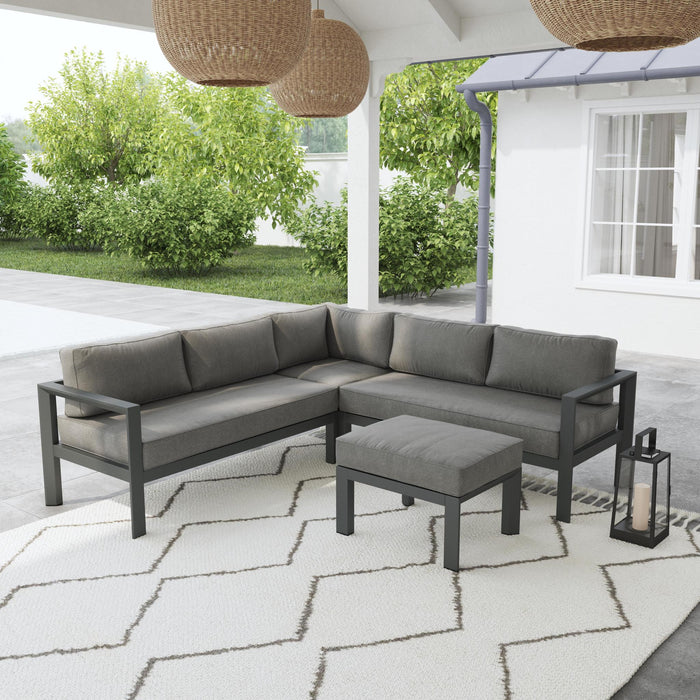 Grayton 5 Seat Sectional w/ Ottoman