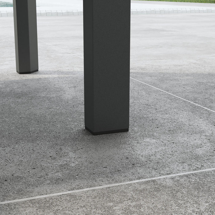 Grayton Outdoor Aluminum Loveseat