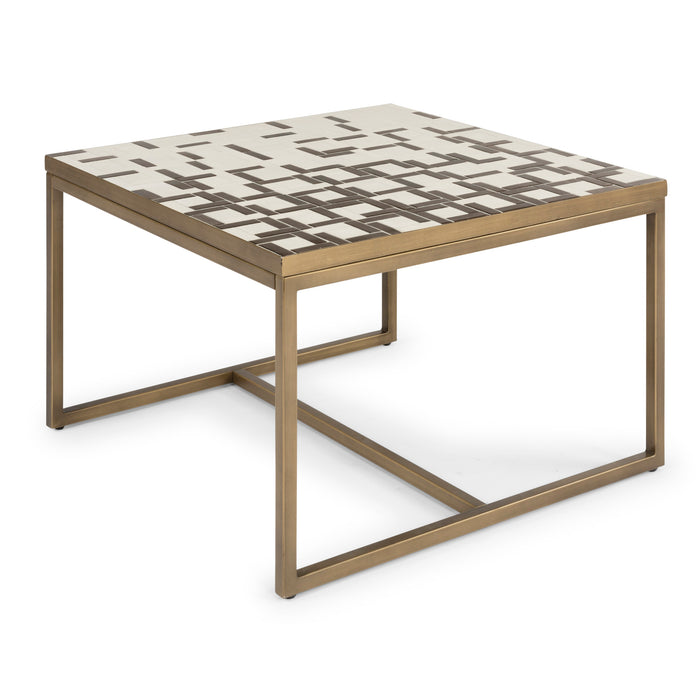 Geometric Ii Bronze Coffee Table