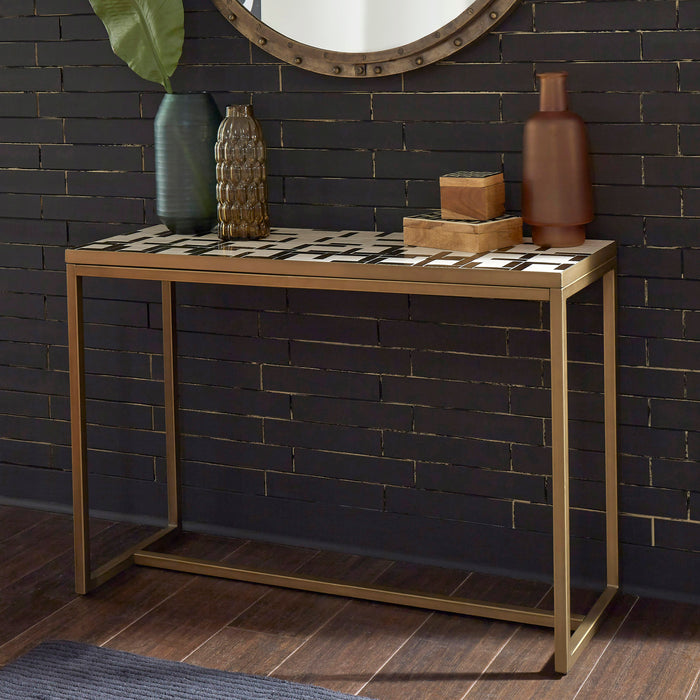 Geometric II Console Table